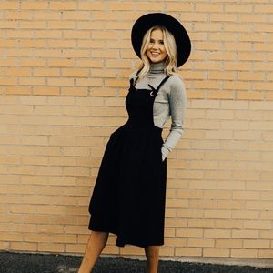 Roolee Here's Looking at You Overall Dress